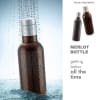 Gift Merlot Steel Bottle - Customized with Logo