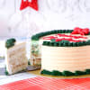 Shop Merry Christmas Butterscotch Cake (Half Kg)