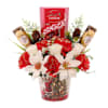 Merry Christmas Chocolate And Floral Arrangement Online