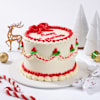 Buy Merry Christmas Cream Cake (500 Grams)