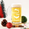 Merry Christmas Personalized Beer Mug Online