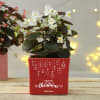 Merry Christmas Personalized Ceramic Planter Online