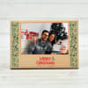 Merry Christmas Personalized Wooden Photo Frame Online