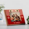 Gift Merry Christmas Personalized Wooden Plaque Photo Frame