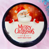 Gift Merry Christmas Santa Poster Cake (1 kg)
