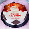Merry Christmas Santa Poster Cake Online