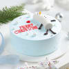 Buy Merry Christmas Snowman Cake (500 gm)