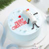 Merry Christmas Snowman Cake (500 gm) Online