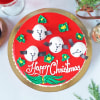Gift Merry Xmas Snowmen Cake (1 kg)