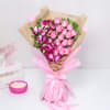 Buy Mesmerising Orchids And Roses Bouquet