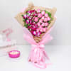 Mesmerising Orchids And Roses Bouquet Online