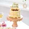 Buy Mesmerizing Blooms With Tiramisu Anniversary Cake