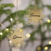 Mesmerizing Snowflake Ornament - Personalized - Set Of 2 Online