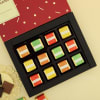 Buy Metal Floral Rakhi Hamper