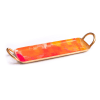 Buy Metal Tray - Pink Strokes - Single Piece