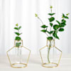 Gift Metal Vase - Pentagon - Test Tube - Single Piece