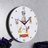 Gift Mickey Mouse N Pluto Personalized Clock