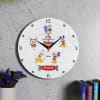 Mickey Mouse N Pluto Personalized Clock Online