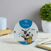 Mickey N Pluto Personalized Table Clock Online
