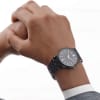 Buy Midnight Elegance Personalized Men's Watch - Black