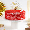 Gift Midnight Red Velvet New Year Cake