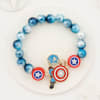 Buy Mighty Captain America Bracelet Rakhi For Kids