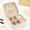 Buy Mini Jewellery Organizer Box - Personalized - Off White