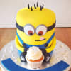Minion Cupcake Birthday Fondant Cake (5 Kg) Online