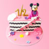Minnie Mouse Half Year Birthday Cake (1.5 kg) Online