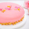 Buy Mirror-Glazed Vanilla Mousse Cake (Half Kg)