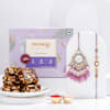 Mirror Work Bhaiya Bhabhi Rakhi And Decadent Khajoor Bites Online