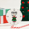 Miss Christmas Personalized Wooden Table Clock Online