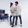 Buy Missing You - Heart Puff Couple Sweatshirt