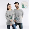 Missing You - Heart Puff Couple Sweatshirt Online