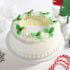 Gift Mistletoe Christmas Cream Cake (500gm)