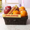 Mixed Fruit Basket with Toblerone Bars Online