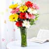 Buy Mixed Vibrant Gerberas Bouquet