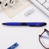 Gift Modern Blue Twist Pen - Personalized