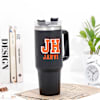 Shop Modern Matte Personalized Black Tumbler