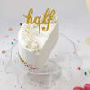 Buy Moist and Frosted Half Birthday Cake (1 Kg)
