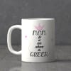 Mom a Title Above Queen Personalized Mug Online