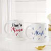 Gift Mom And Son Duo - Personalized Mother's Day Mug - Set Of 2