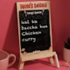 Gift Mom's Dhaba Menu Board