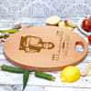 Gift Mom's Kitchen Personalized Wooden Chopping Board