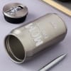 Shop Mom's Personalized Can Tumbler - Silver
