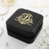 Monogram Mini Jewellery Organizer Box - Personalized - Black Online
