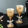 Monogrammed Personalized Unbreakable Wine Glasses Set Online