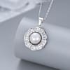 Buy Moonlit Grace 925 Sterling Silver Pendant With Chain