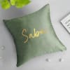 Gift More Issues Than Vogue Cushion - Personalized - Sage Green