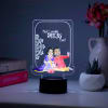 Most Lovable Bhau - Personalized LED Lamp Online